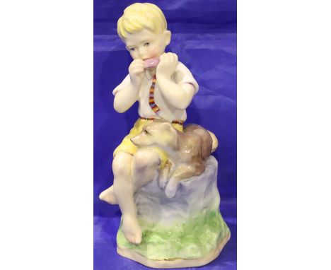 Royal Worcester figurine by FG Doughty, June, H: 16 cm. P&amp;P Group 2 (£18+VAT for the first lot and £3+VAT for subsequent 