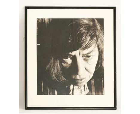 *Alistair Thain (b.1961)PATRICIA HIGHSMITHBlack and white photograph60.5 x 50.5cmExhibited: 'Twenty For Today' National Portr