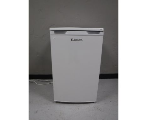 A LEC under bench fridge