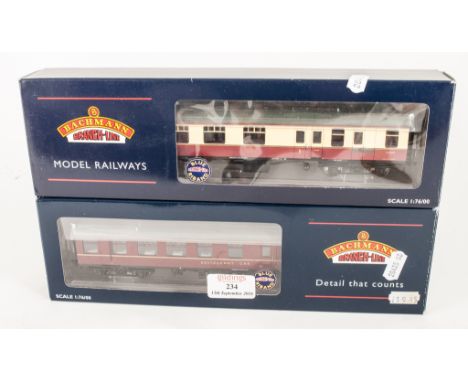 Bachmann Passenger coaches 39-026B, 39-103, 39-333, 39-051D, 39-176B, 39-052, 39-152, 39-152a, 39-052a, 39-227a, (10).