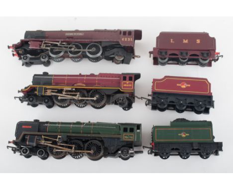 OO gauge scale Locomotives, Triang 'The Princess Royal', Hornby Dublo 'Duchess of Atholl', Triang 'Britannia', with other ste