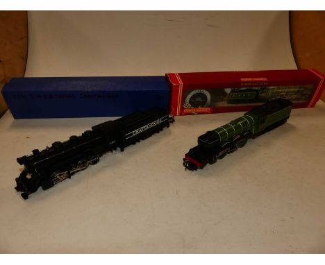 One box containing various 00 gauge boxed and loose locomotives, to include a Wrenn W2227 LMS City of Stoke on Trent loco and