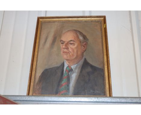 A 20th Century oil portrait of a gentleman 