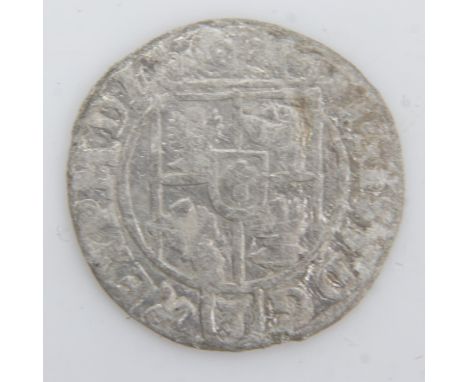 European silver hammered Penny of Poland - gVF. UK P&amp;P Group 0 (£6+VAT for the first lot and £1+VAT for subsequent lots) 