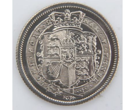 1817 - silver Shilling of George III -gEF. UK P&amp;P Group 0 (£6+VAT for the first lot and £1+VAT for subsequent lots) 