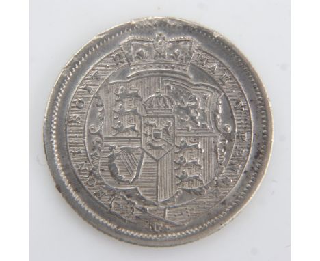 1817 - Silver Shilling of George III -VF. UK P&amp;P Group 0 (£6+VAT for the first lot and £1+VAT for subsequent lots) 