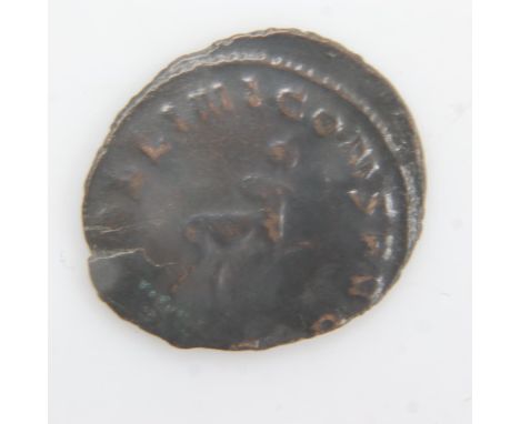 253AD - Roman emperor Gallienus with rare Centaur reverse. UK P&amp;P Group 0 (£6+VAT for the first lot and £1+VAT for subseq