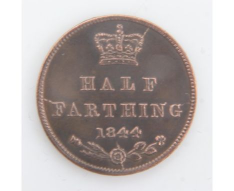 1844 - Half Farthing of queen Victoria - gVF. UK P&amp;P Group 0 (£6+VAT for the first lot and £1+VAT for subsequent lots) 