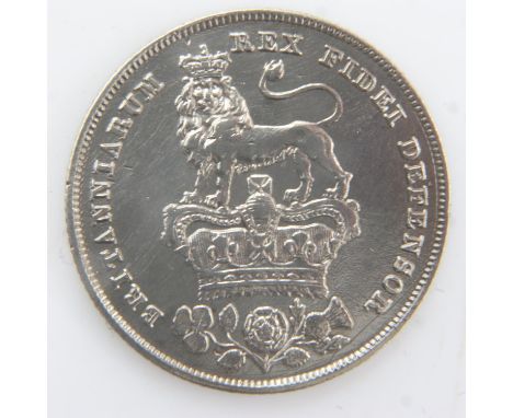1825 - Silver Shilling of George IV - nEF. UK P&amp;P Group 0 (£6+VAT for the first lot and £1+VAT for subsequent lots) 