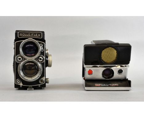 Rolleiflex 2.8D SN. 1600733, Franke & Heidecke,  Heidosmat 1:2.8/80, viewing lens 732582, Carl Zeiss Planar 80mm 1:2.8 taking
