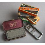 13-teiliges Konvolut von alten Rasierern (ca. 1920er - 1950er Jahre)