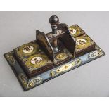Kartenpresse mit Tarock-Karten (wohl Wien, um 1900)