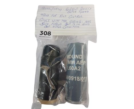 POLICE/ARMY RUBBER BULLET BATON ROUND 