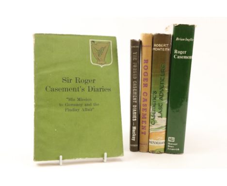 [Casement (Roger)], Curry (Dr. C.E.) Sir Roger Casement's Diaries, 8vo Munich 1922. First Edn., port. frontis &amp; other ill