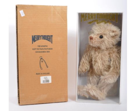 Merrythought&nbsp;- a limited edition 'Barney' (OQ13BG) soft toy teddy bear by Merrythought, England. A 'Millennium 2000'&nbs