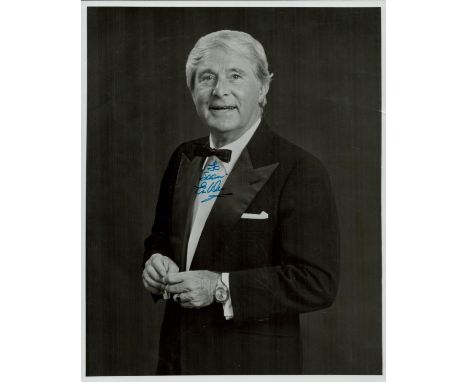 Ernie Wise signed black and  white photo 10x8 Inch. Dedicated. Known by his stage name Ernie Wise, was an English comedian, b