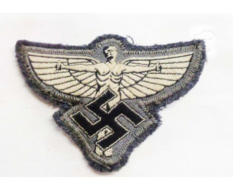 An NSFK "Icarus" German Third Reich uniform wings patch