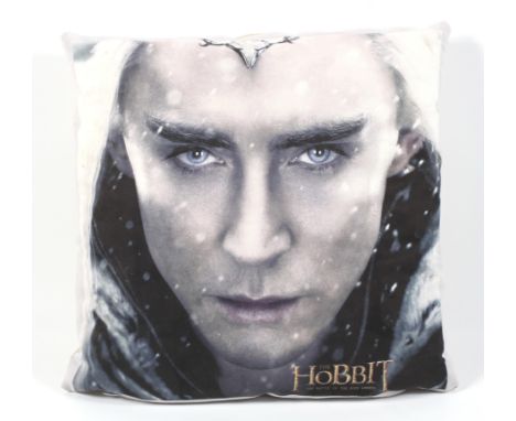 The Hobbit - A film premiere seat cushion. With the face of Lee Pace 'Thranduil Elvenking' in Battle of the Five ArmiesThis i