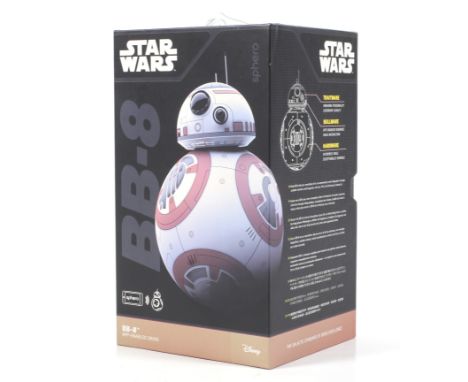Star Wars BB-8 Astromech Droid APP- enabled model. Boxed. Model: R001This item comes from the collection of Peter King (born 