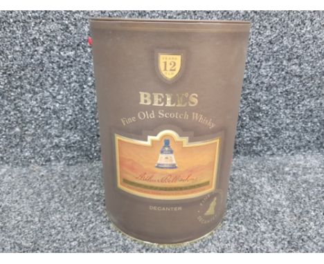 Bell's fine old scotch whisky decanter, 75cl still sealed, with original box