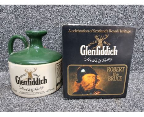 Glenfiddich single malt scotch whisky Robert the Bruce, 750ml, still sealed, in original box.
