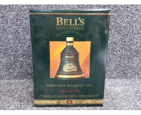 Bell's finest old scotch whisky Christmas 1994 decanter, 70cl, still sealed with original box