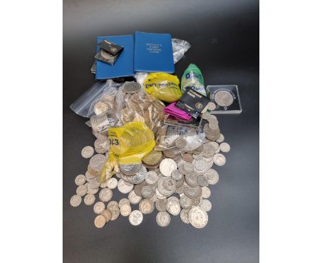Coins:&nbsp;a quantity of UK coinage, mostly George VI and Elizabeth II, to include a small quantity of silver and part-silve