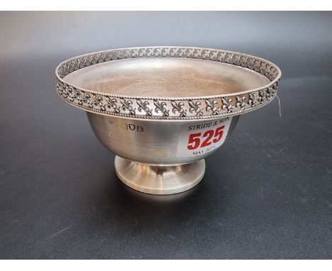 A silver bowl, by Mappin &amp; Webb, London 1914, 12.5cm diameter, 171g. 