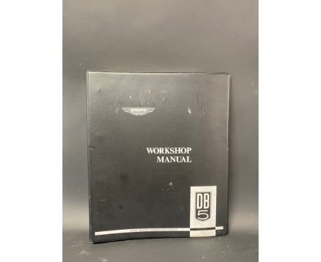 An Aston Martin DB5 Workshop Manual.