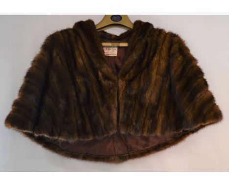 Vintage fur stole by David Jackson of Eastbourne