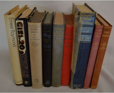 8 first edition books: Come Reading by Edward Blishen (1967), Silver Circus by A E Coppard (1928), Miryam's Guest House by Er