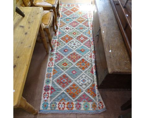 A Choli Kilim runner, 245cm x 79cm 