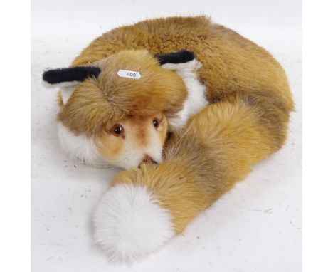 A German Steiff toy fox, no. 070105 