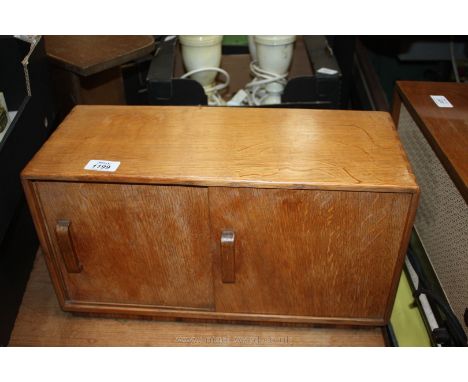 A vintage stationary cabinet.