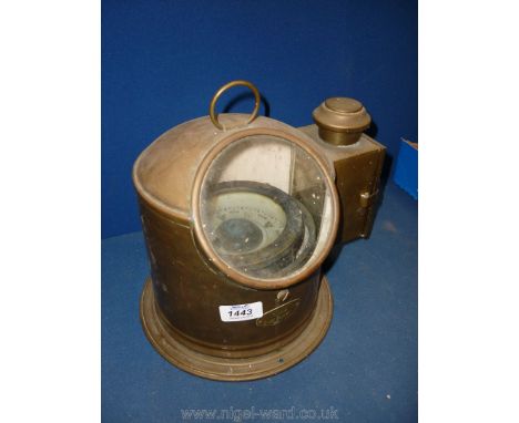 A Sestrel Brass Lamp