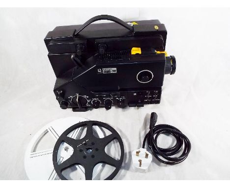 A Sankyo Sound-702 Super8 cine projector, cased