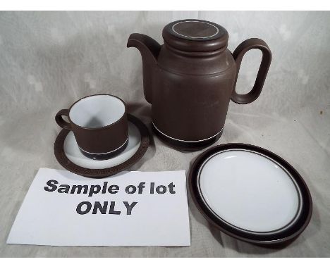 A Hornsey ware ceramic tea service, approx 28 pieces