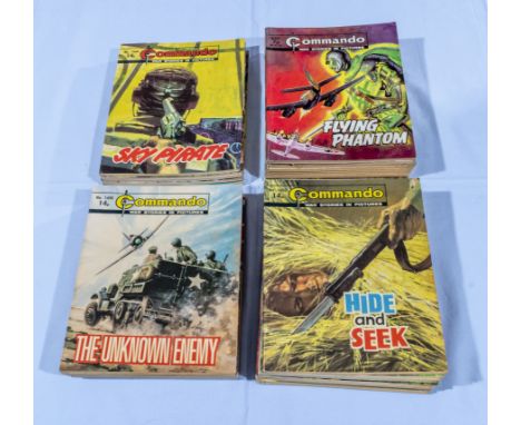 30 Vintage Commando comics 7p to 16p