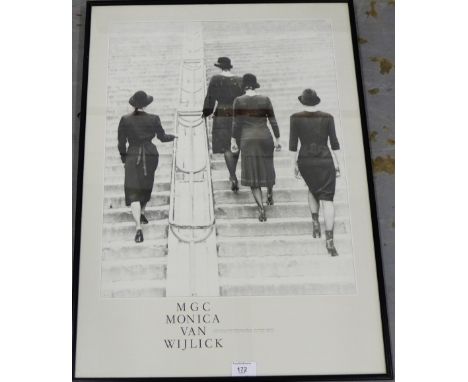 Monica Van Wijlick  Framed black and white print, 50 x 70cm