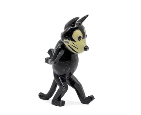An early to mid 20th century lead model of Felix the Cat, in traditional 'Keep on Walking' pose, approx. 6.8cm high.   Furthe