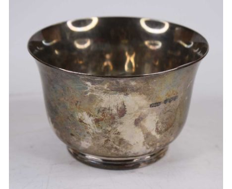 A George VI silver sugar bowl, engraved 'Patricia Margaret Mead', James Dixon &amp; Sons, Sheffield 1946, 5ozt