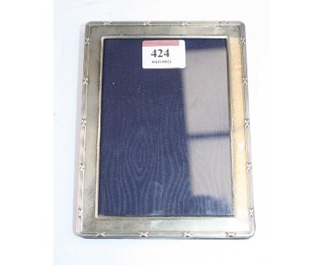 An Elizabeth II silver clad easel photograph frame, London 1997, height 15.5cm
