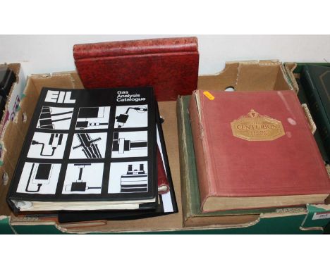 The Centurion Stamp Album, contents to include George V one penny red, and a George V half crown, together with three other s