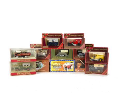Matchbox Models Of Yesteryear, including Billy Smart's Coronation Amusements, Fred Dibnah's Betsy, Fire Engine Series and oth