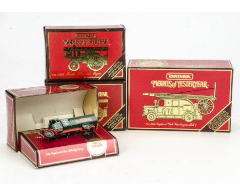 Models of Yesteryear Models Special Editions, including Passenger Coach and Horse 1820, YS16 Scammell and GER Locomotive, Ley
