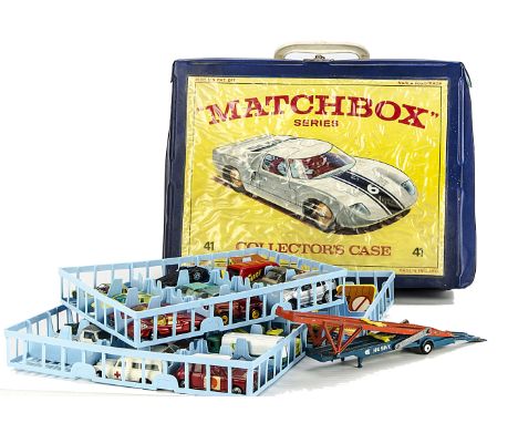 Playworn Diecast, forty plus models of cars, vans, industrial and commercial vehicles, including Husky Guy Warrior Tanker, Ma