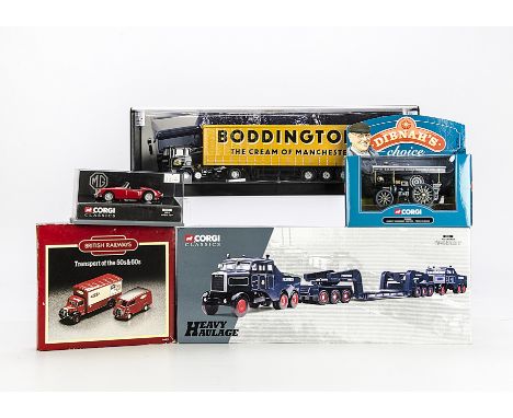 Corgi Vans, Cars and Industrial Vehicles, 17701 Pickfords 24 Wheel Loader Set from the heavy haulage series, D46/1 British Ra