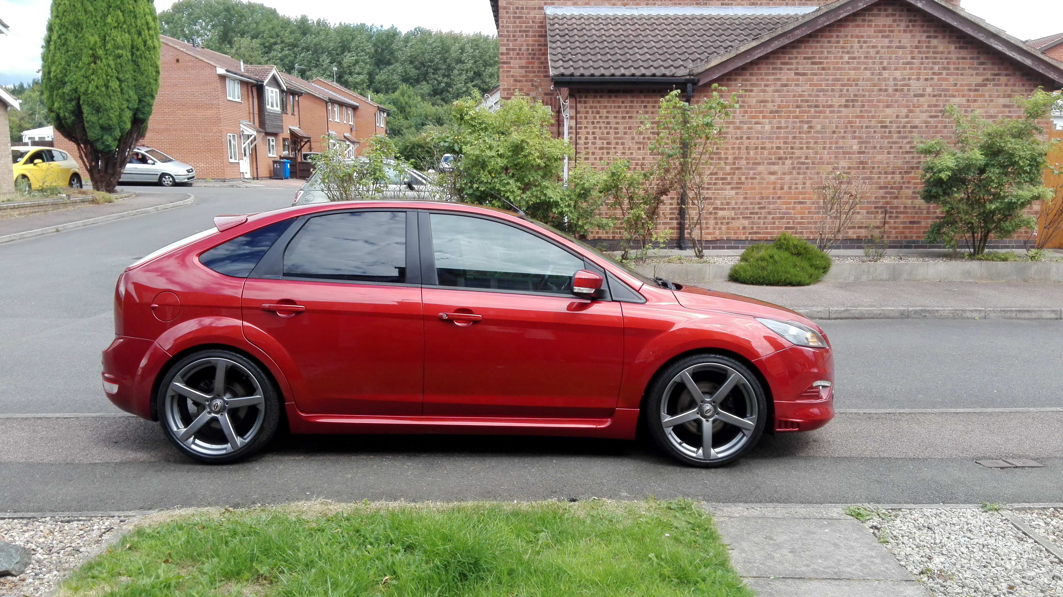 2008 TANGO RED FORD FOCUS MK2 1.8 TITANIUM TD 115 - WELL LOOKED AFTER ...