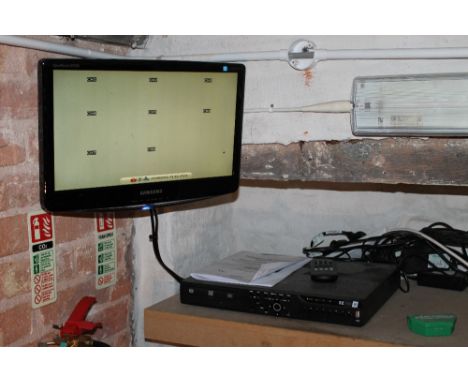 CELLAR: An E2 HD CCTV recorder system with Samsung monitor and eight camera network  *  * Items marked with an asterisk must 