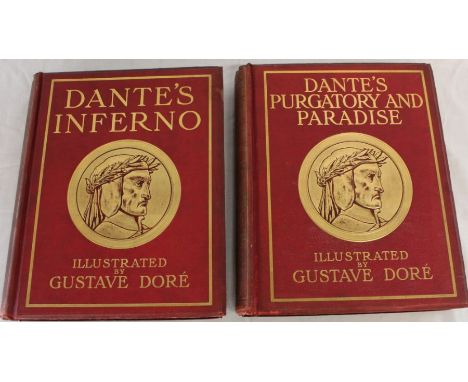 The Vision of Purgatory and Paradise &amp; The Vision of Hell (Dante's Inferno) by Dante Alighieri (2 vols), translated by Th